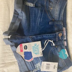 Brand new jean shorts